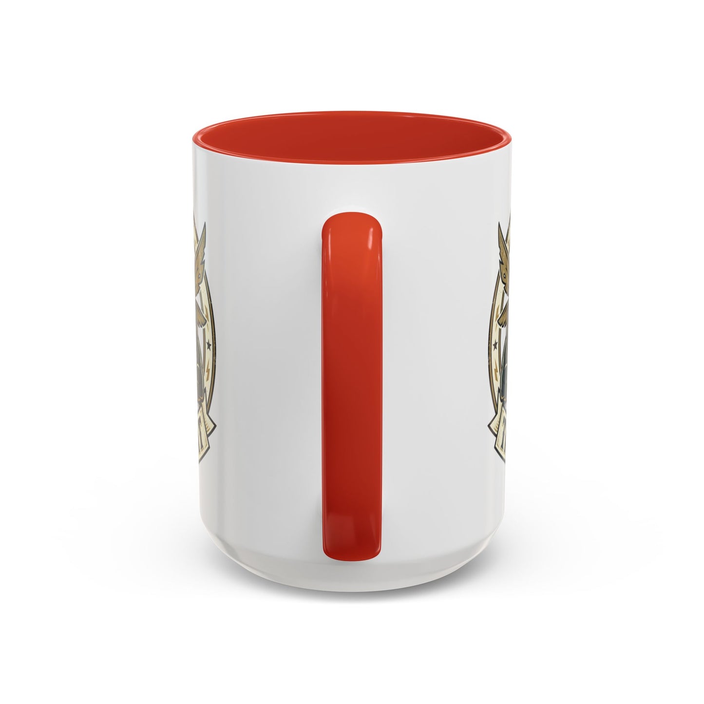 Thug Cat Coffee Mug — Funny Biker Cat Accent Mug (11/15oz)