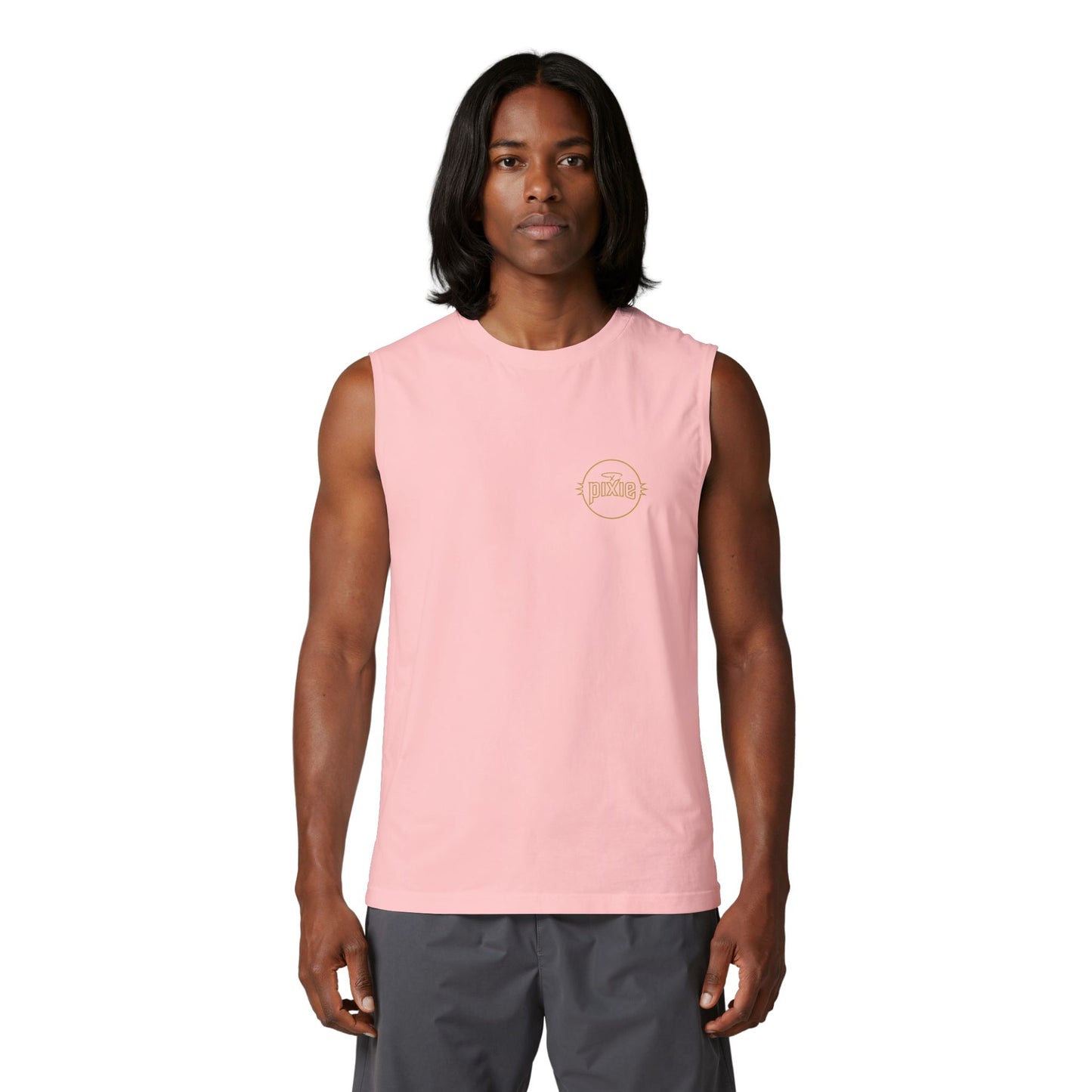 Thug Cat Muscle Tank — Retro Badass Cat Graphic Tank Top