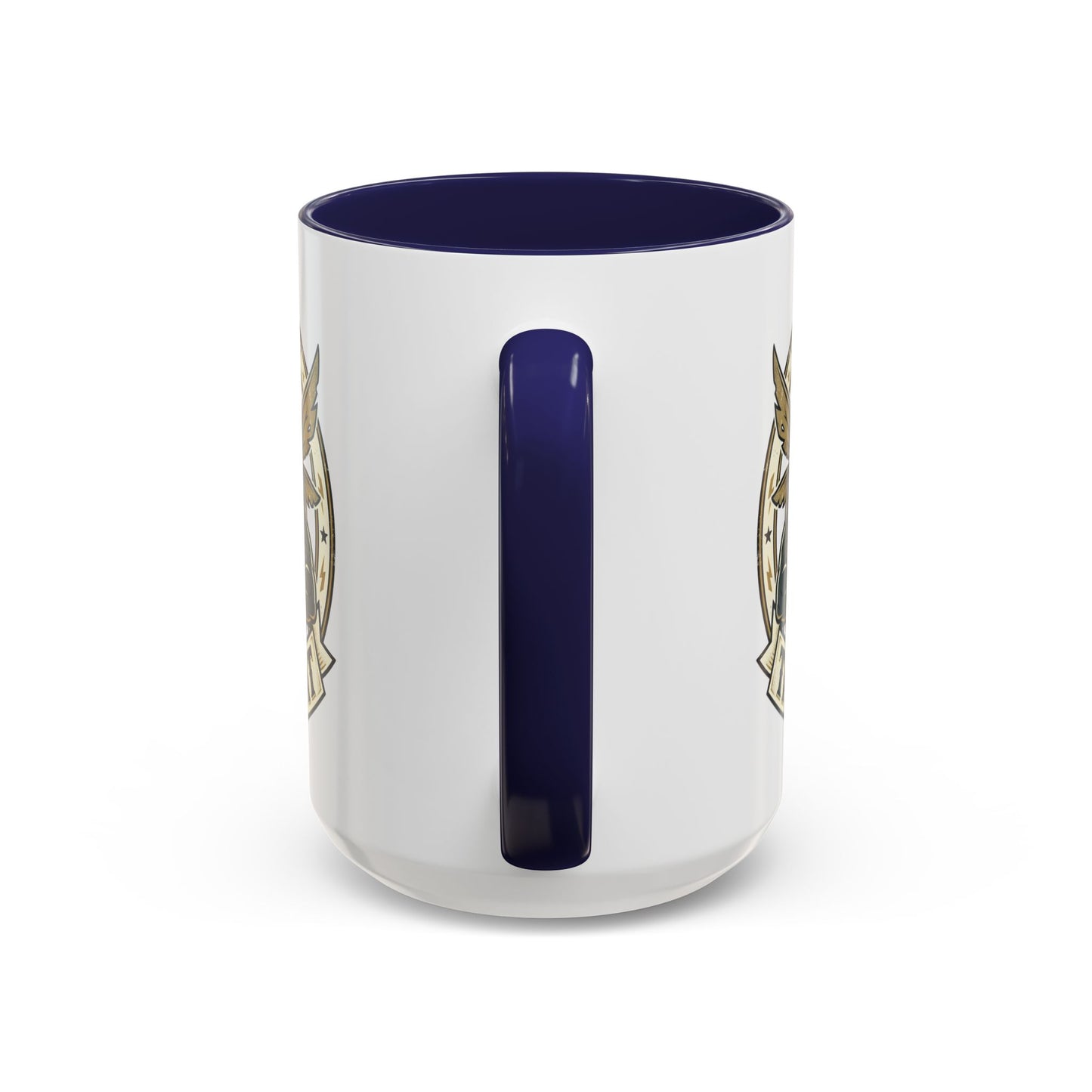 Thug Cat Coffee Mug — Funny Biker Cat Accent Mug (11/15oz)