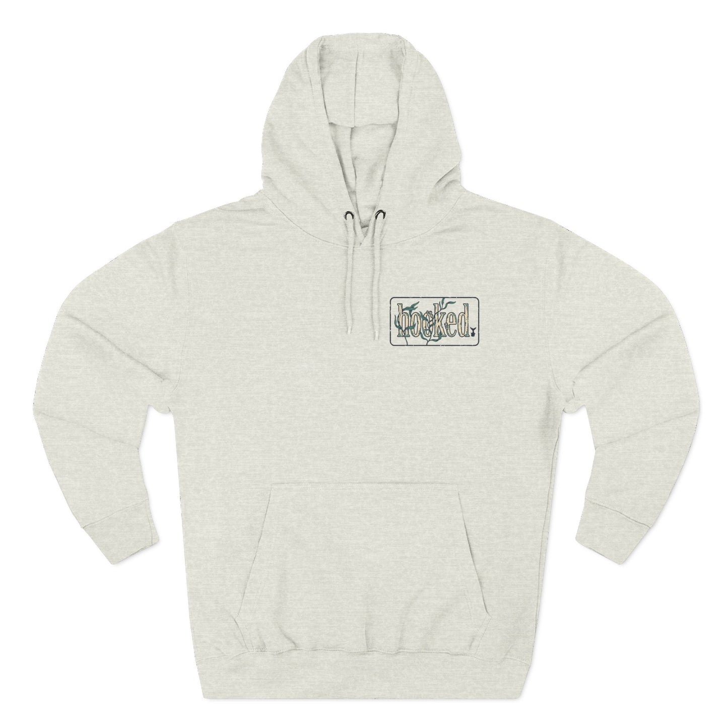 Fishing Hoodie — "Like a Fish in the Water" Graphic Pullover