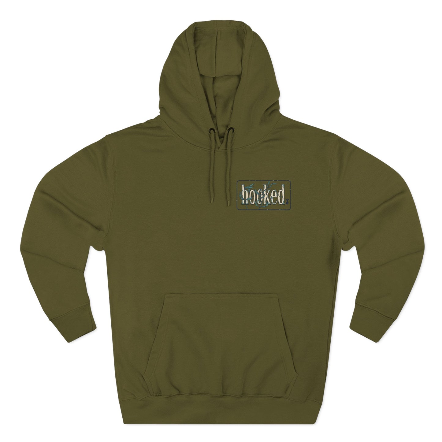 Fishing Hoodie — "Like a Fish in the Water" Graphic Pullover