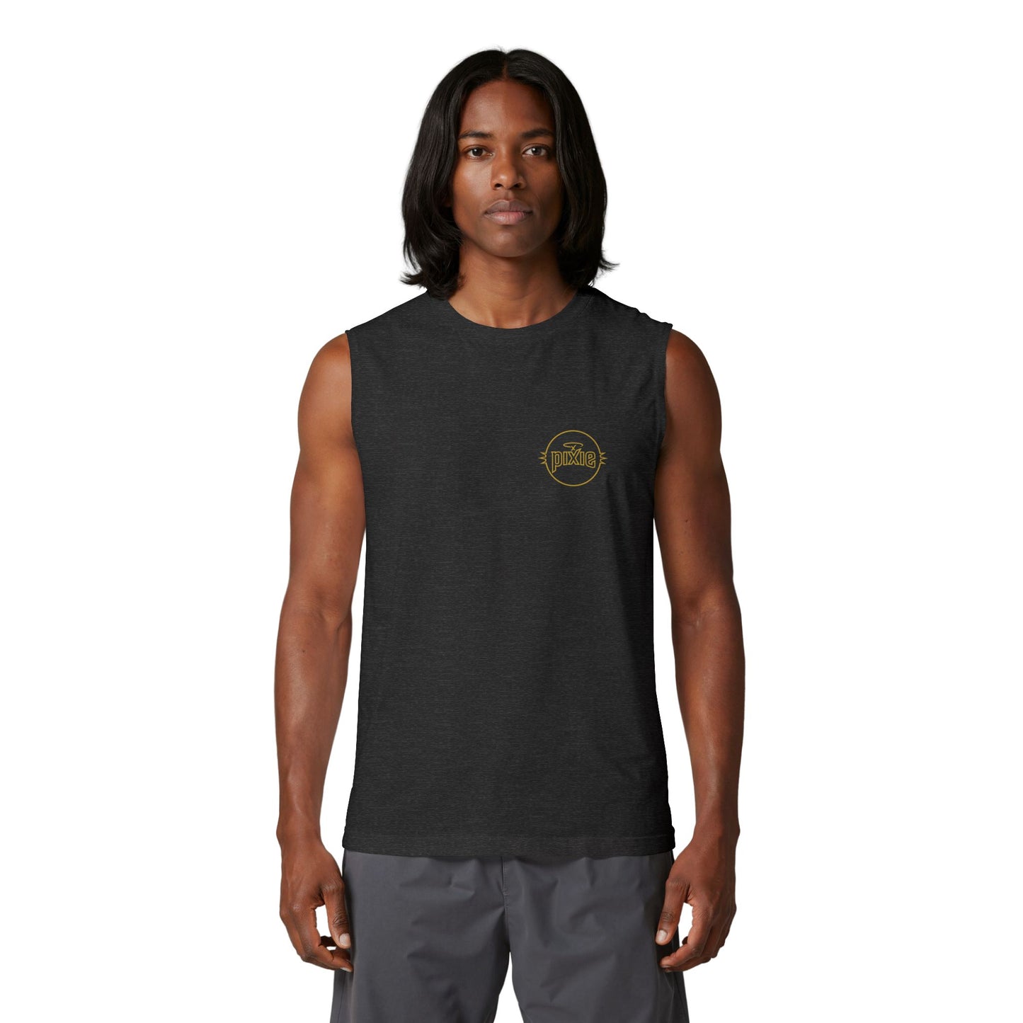 Thug Cat Muscle Tank — Retro Badass Cat Graphic Tank Top